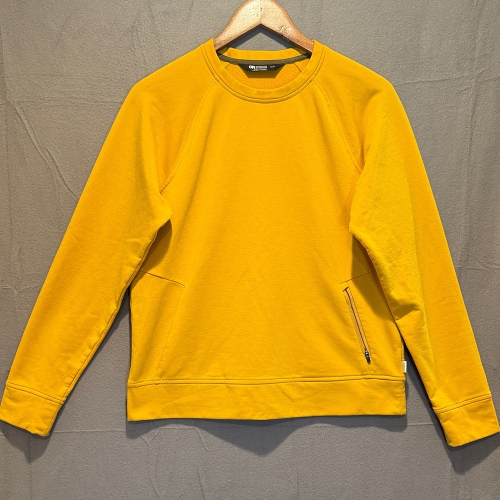 Outdoor Research Women’s Emersion Yellow Crewneck Sweater